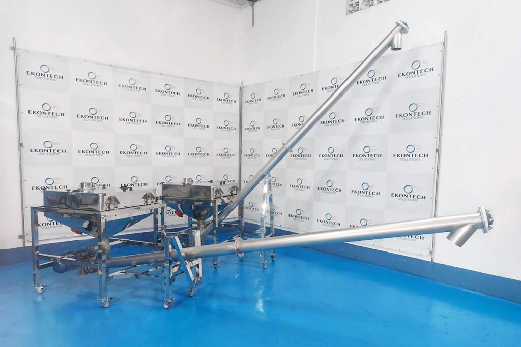 Ekontech Rosca Transportadora de Pó